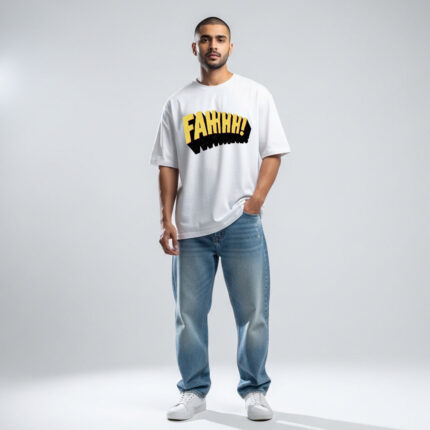 FAHHH Sound Oversized T Shirt